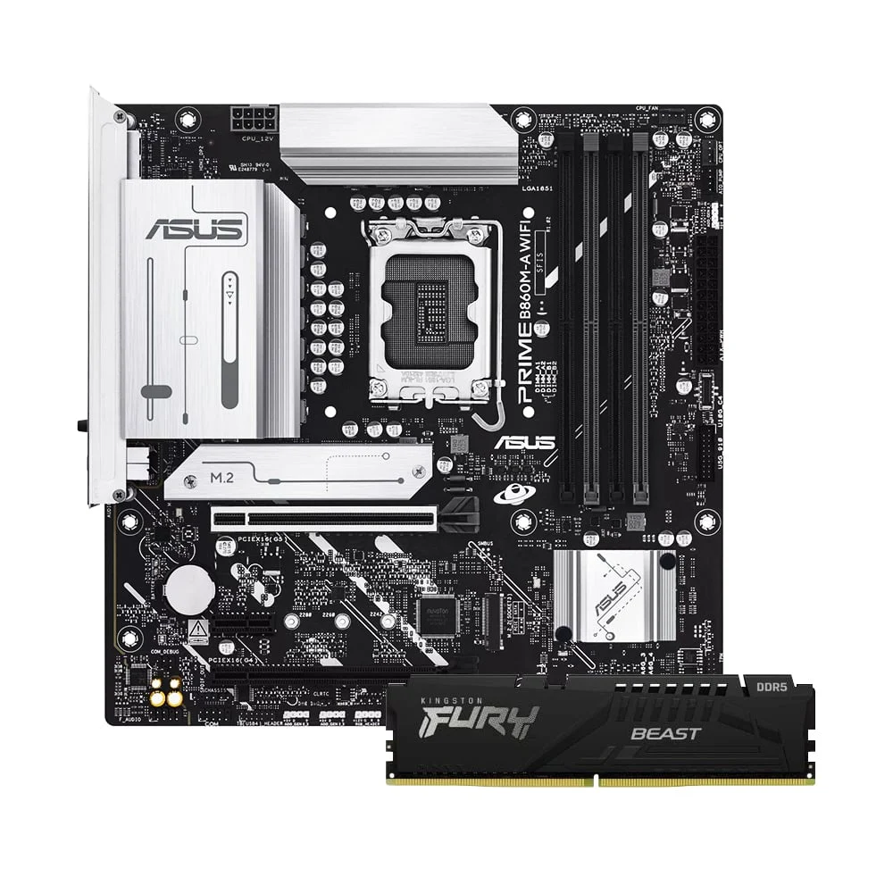 Ảnh tin COMBO RAM 5 32G KINGSTON - MAIN B860M ASUS