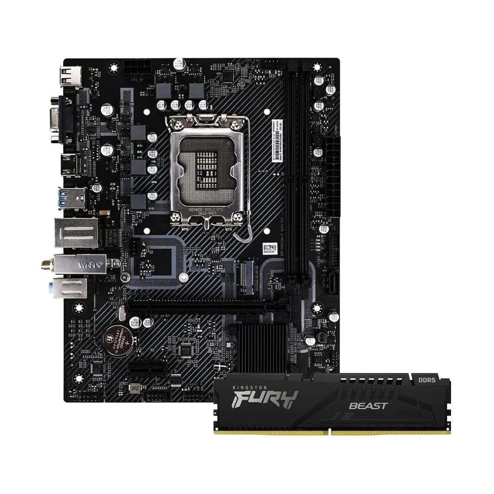 Ảnh tin COMBO RAM 5 16GKINGSTON - MAIN H610 WF CLF