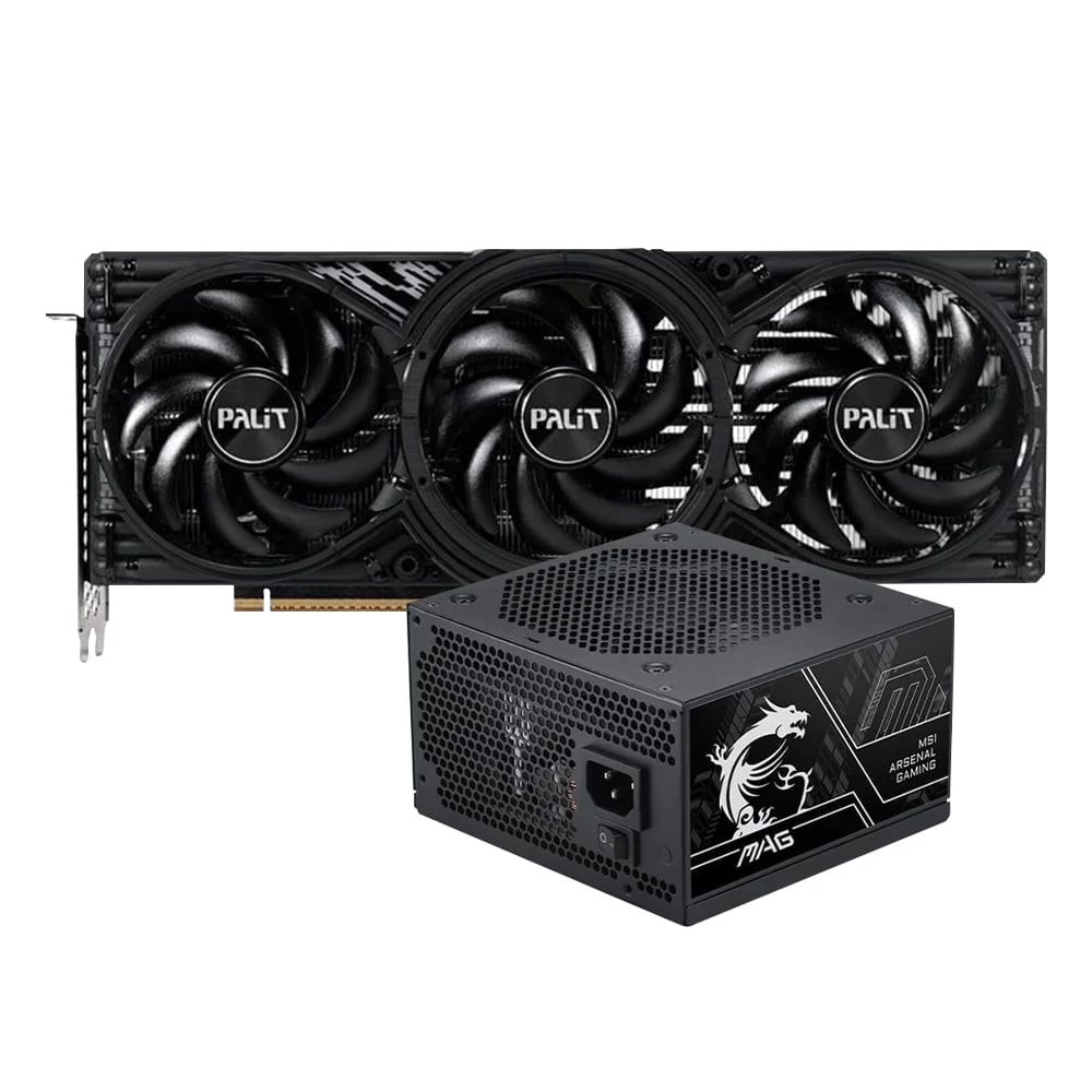 Ảnh tin COMBO VGA 5070TI PALLIT - NGUỒN MSI MAG A750BNL