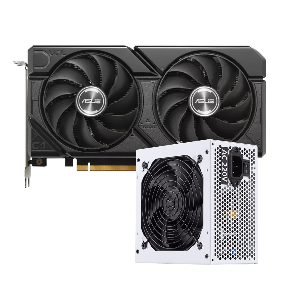 Ảnh tin COMBO VGA RX7600 ASUS - NGUỒN SGT 650W WHITE