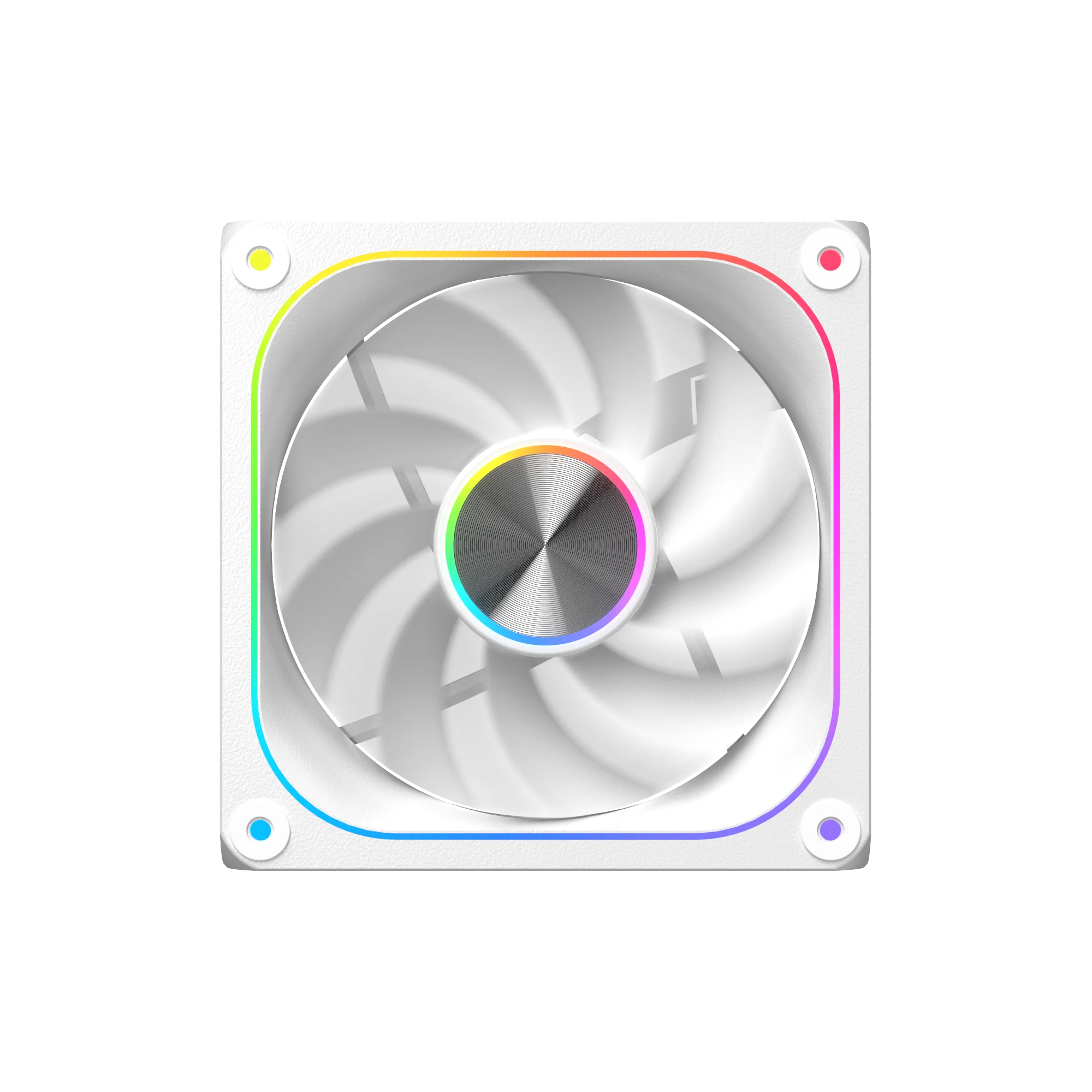 Ảnh tin Quạt tản nhiệt PC Xigmatek Infinity Pro 8 Arctic Reverse | 120mm, ARGB, Gió ngược, Trắng (EN49569)