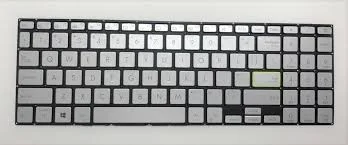 Ảnh tin Bàn phím dùng cho laptop Asus X521 bạc LED