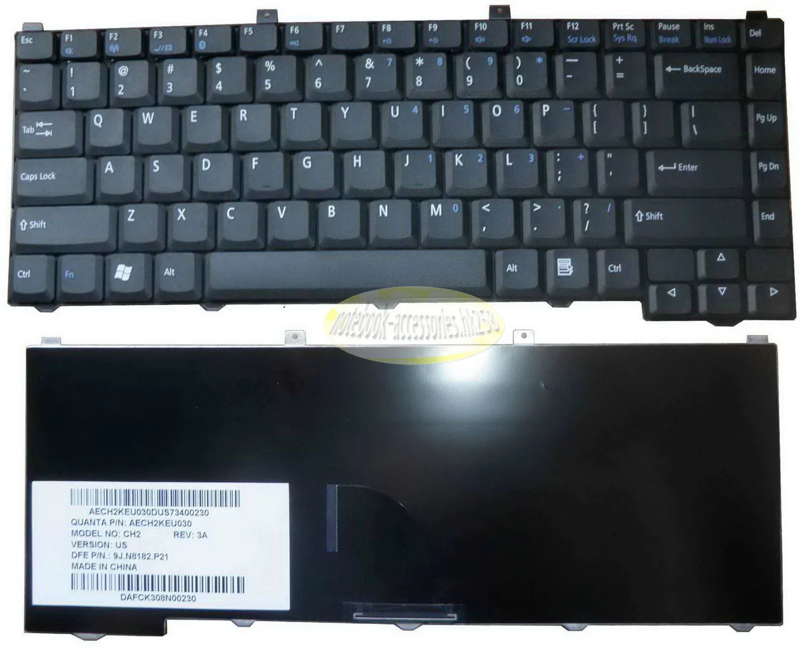 Ảnh tin Bàn phím laptop NEC Versa E3100, E6200 (RENEW, BH 6TH)