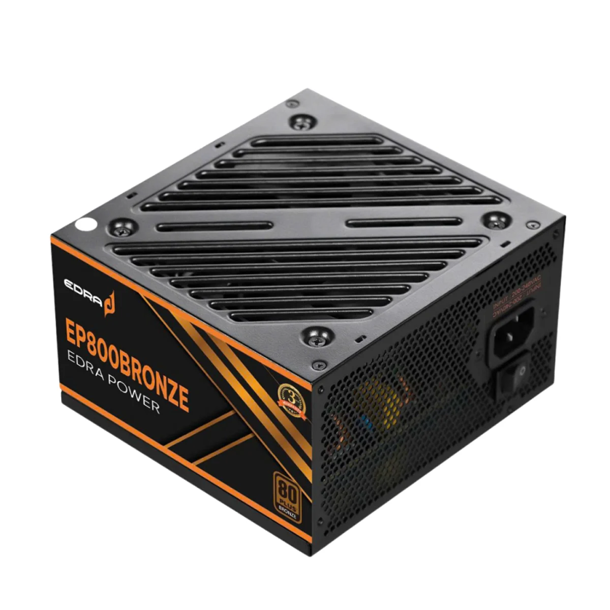 Ảnh tin Nguồn máy tính E-Dra EP800 800W 80 Plus Bronze | Non Modular, ATX, Đen