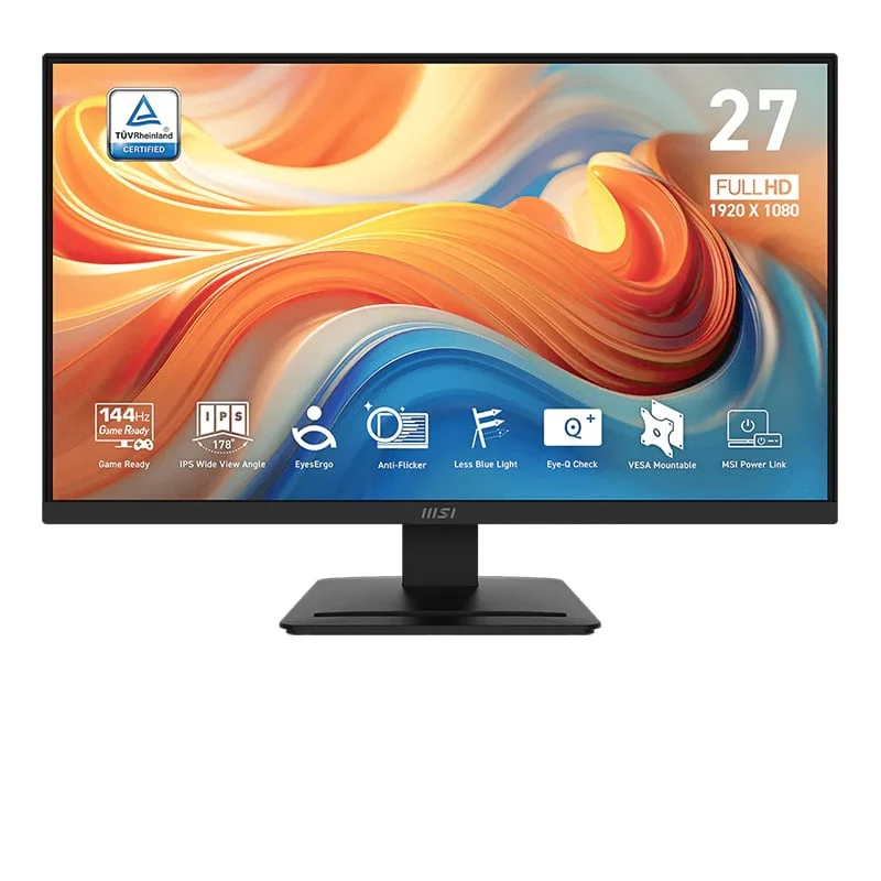 Ảnh tin Màn hình văn phòng MSI PRO MP273L E14 | 27 inch, FHD, IPS, 144Hz, 1ms