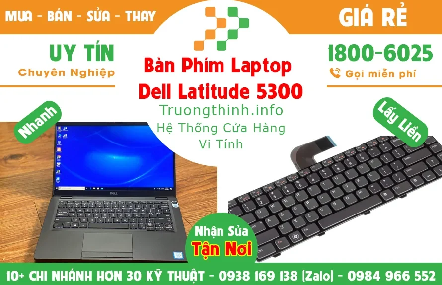 Ảnh tin Bàn Phím Laptop Dell Latitude 5300