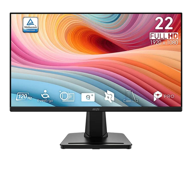 Ảnh tin Màn hình văn phòng MSI PRO MP225 E12VL | 21.5 inch, FHD, VA, 120Hz, 1ms, HDMI, VGA