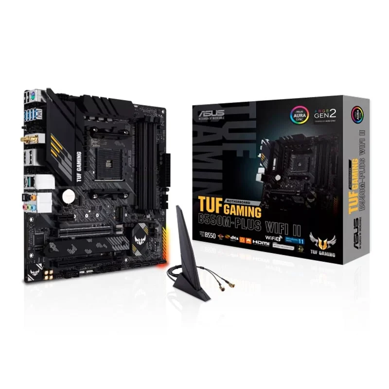 Ảnh tin Mainboard (AMD) ASUS TUF GAMING B550M-PLUS WIFI II | AM4, mATX, 4 khe DDR4