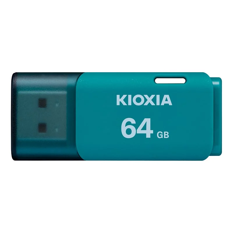 Ảnh tin USB Kioxia TransMemory U202 64GB (LU202L064GG4) | USB 2.0, Xanh