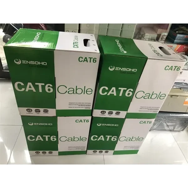 Ảnh tin Dây cáp mạng ENSOHO mã EN-U6CAA6 UTP Cat6