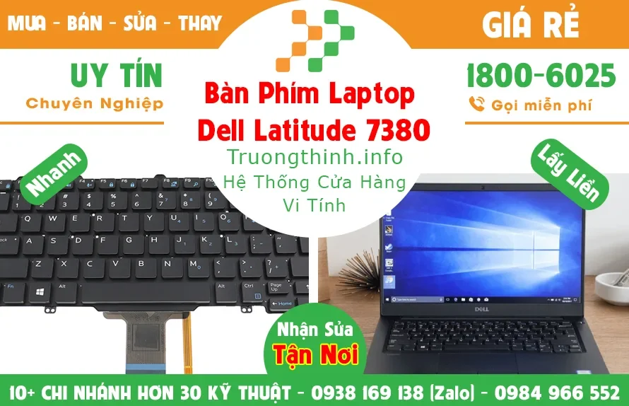 Ảnh tin Bàn Phím Laptop Dell Latitude 7380
