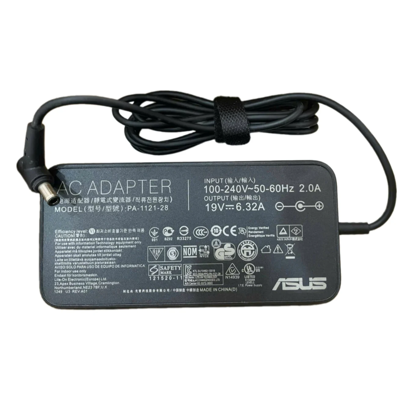 Ảnh tin Adapter Laptop Asus 120W (Đầu Tròn Nhỏ Hàng Zin)