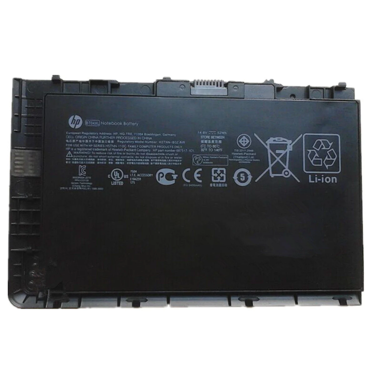 Ảnh tin Pin laptop Hp EliteBook Folio 9470M 9480M ,BA06 BT04 BT04XL H4Q47AA H4Q48A – 9470M (ZIN)…