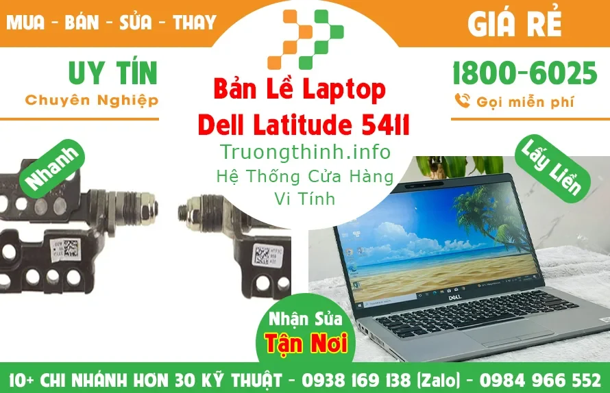 Ảnh tin Bản Lề Laptop Dell Latitude 5411