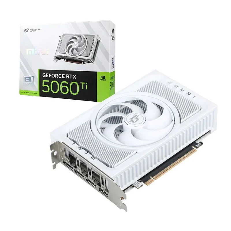 Ảnh tin Card màn hình NVIDIA GeForce RTX 5060 Ti Colorful iGame Mini W OC 8GB-V | 8GB GDDR7, 4608 CUDA, 1…
