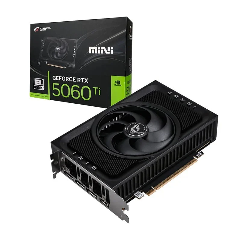Ảnh tin Card màn hình NVIDIA GeForce RTX 5060 Ti Colorful iGame Mini OC 8GB-V | 8GB GDDR7, 4608 CUDA, 1…
