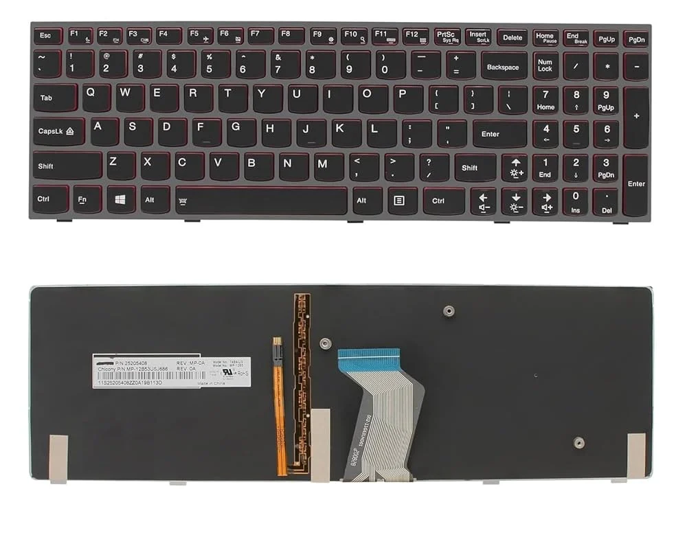Ảnh tin Bàn phím laptop Lenovo IdeaPad Y500, Y500N, Y510P, Y590 (LED, BH 6TH)