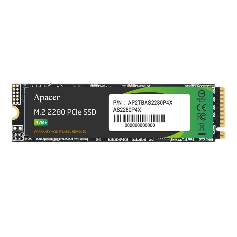 Ảnh tin Ổ cứng SSD Apacer AS2280P4X 512GB | PCIe Gen3 x4 NVMe, M.2 2280 (AP512GAS2280P4X-1)
