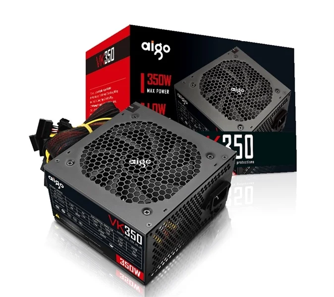 Ảnh tin Nguồn máy tính AIGO VK350 - 350W (Màu Đen)