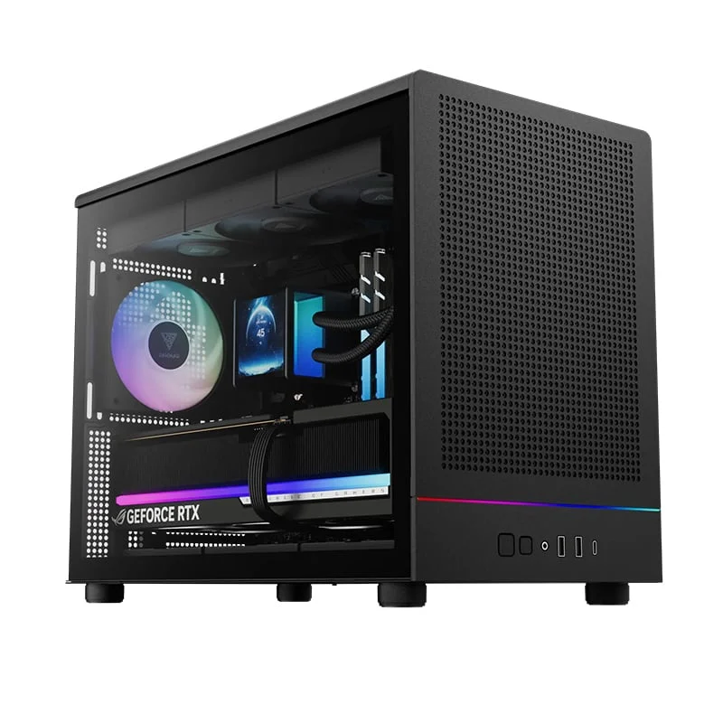 Ảnh tin Thùng máy Case Gamdias Athena M4M | M-ATX, Đen