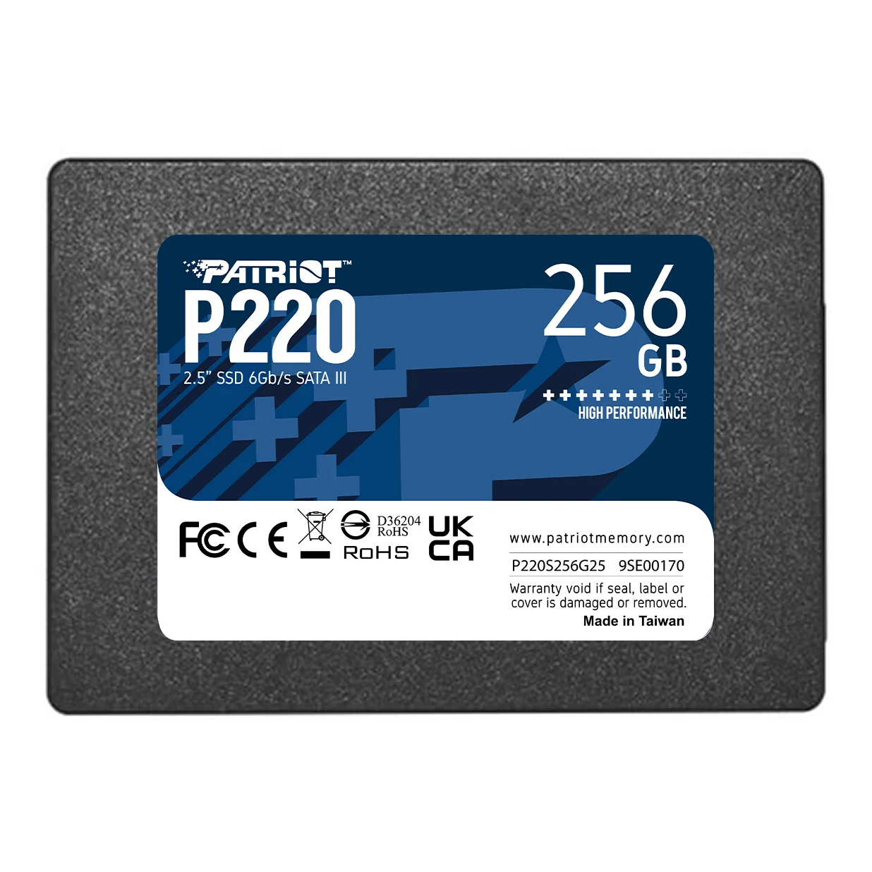 Ảnh tin Ổ cứng SSD Patriot P220 256GB | SATA III, 2.5 inch (P220S256G25)