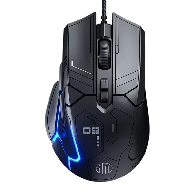 Ảnh tin Chuột gaming INPHIC PG9 Chính Hãng | Wired, 12800 DPI, 78g, Đen