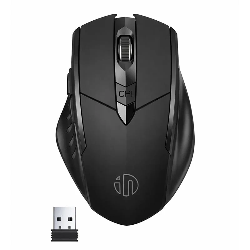 Ảnh tin Chuột văn phòng INPHIC F1S Chính Hãng | Wireless, 2400 DPI, 95g, Đen