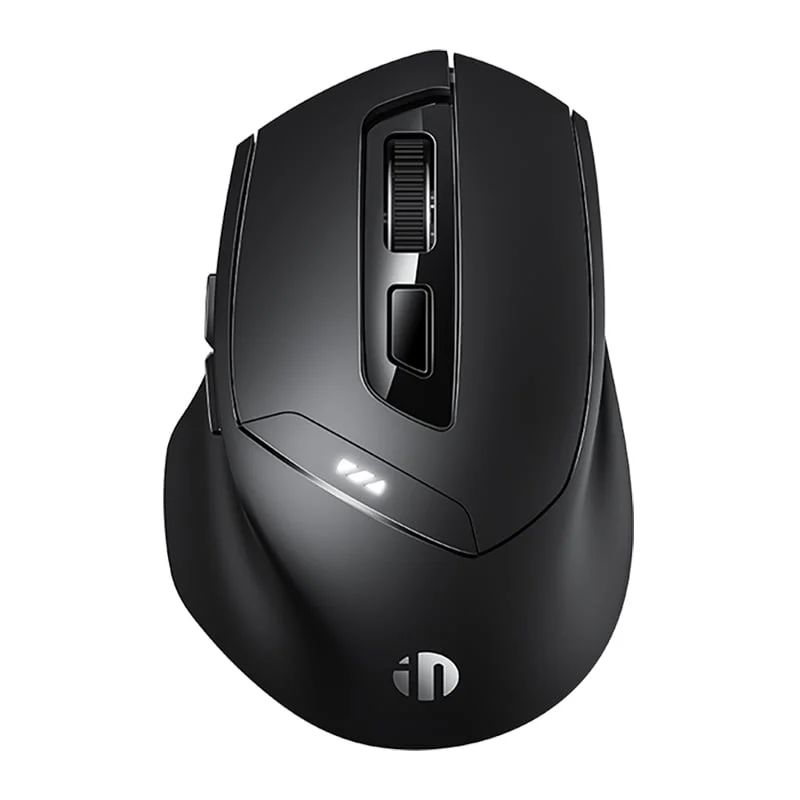 Ảnh tin Chuột văn phòng INPHIC DR01 Chính Hãng | Wireless, Bluetooth, 1600 DPI, 83g, Đen