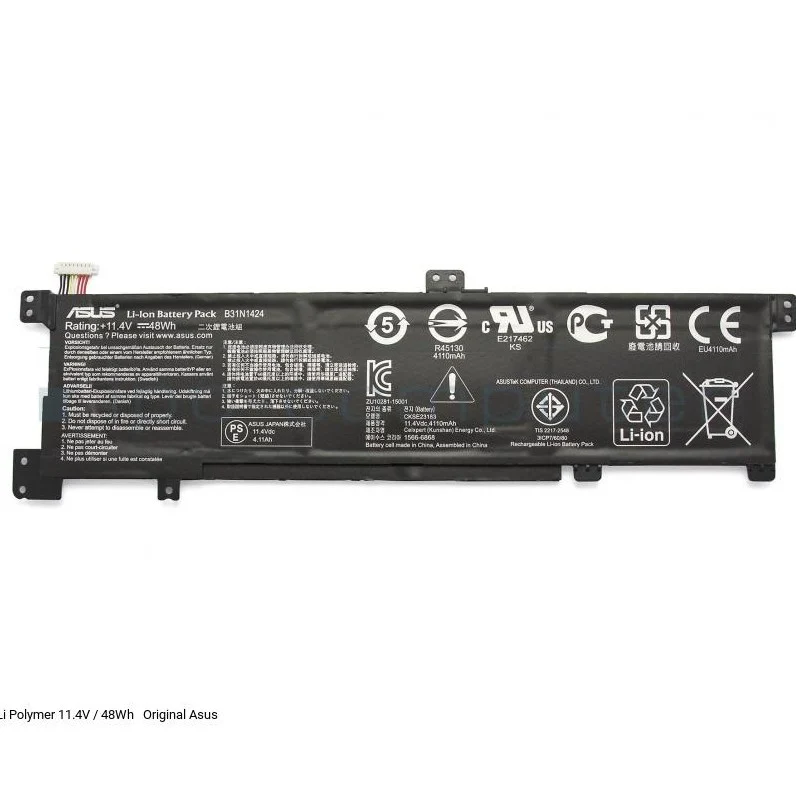 Ảnh tin Pin laptop Asus A400U A401L K401L K401U – B31N1424 (6 cell)