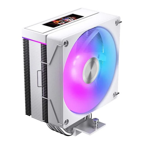 Ảnh tin Tản nhiệt khí Leopard K400 LCD (Support 2011) | Màn hình LCD, LGA 2011/1700/1200, Trắng