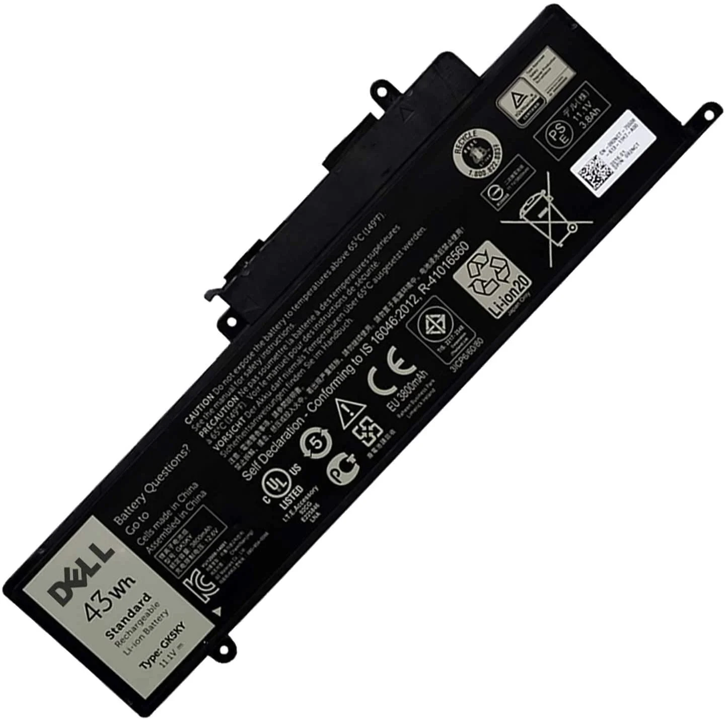 Ảnh tin Pin laptop Dell Inspiron 14-7347 13-3000 3147 3148 3152 7348 7352 7353 7359 7558 7568 GK5KY 04K8YH…
