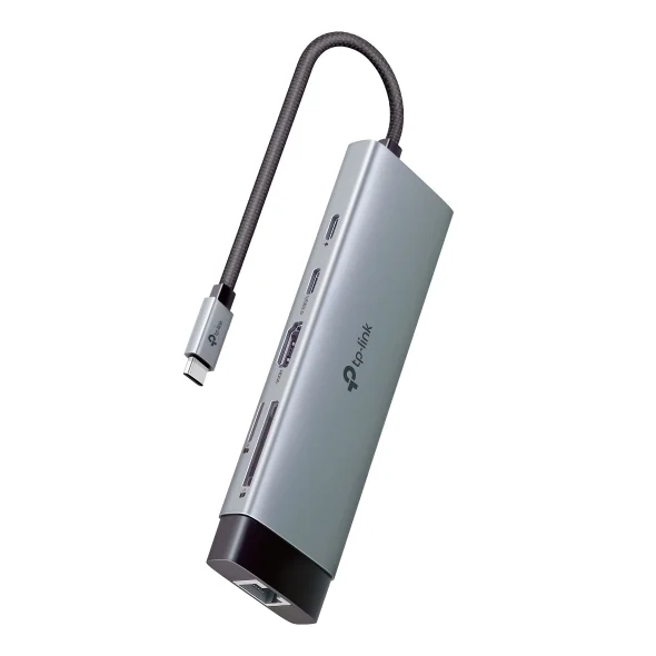 Ảnh tin Hub USB Type-C 9 cổng (9 in 1) TP-Link (UH9120C) | 1× HDMI 4K 60Hz, 1× PD 100W, 1× RJ45 1000Mbps…