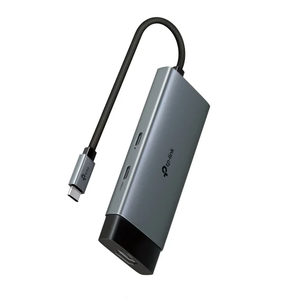 Ảnh tin Hub USB Type-C 5 cổng (5 in 1) TP-Link (UH5020C) | 1× HDMI 4K 60Hz, 1× PD 100W, 2x USB-A 3.0, 1x…