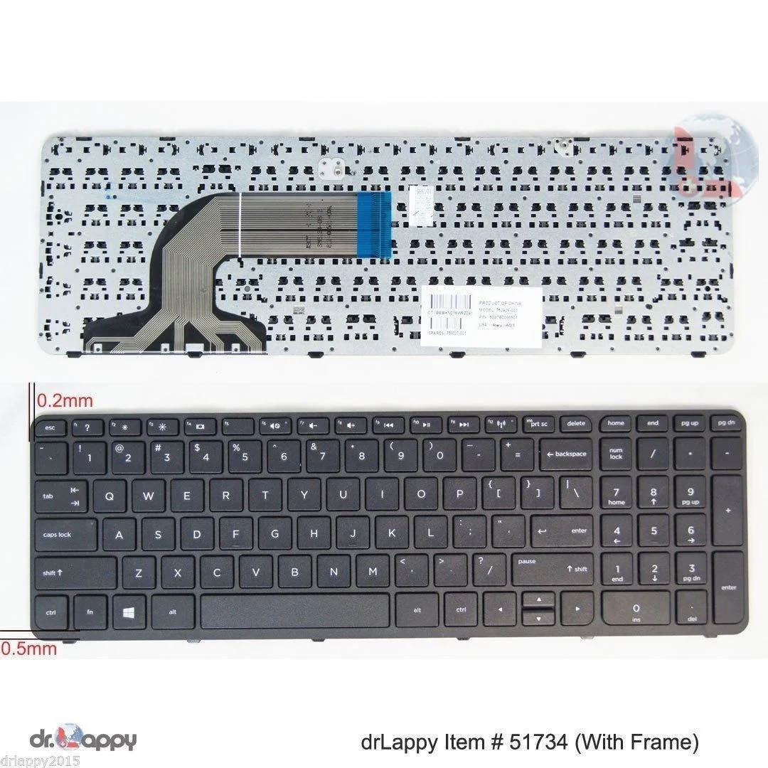 Ảnh tin Bàn phím laptop HP 350 G1, 350 G2, 355 G2