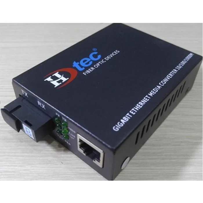 Ảnh tin Converter Quang HDTec 1 cổng RJ45 1G