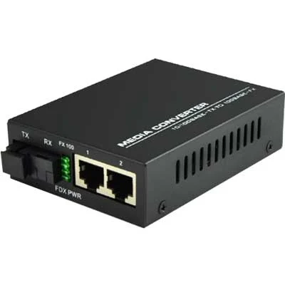 Ảnh tin Converter Quang HDtec 2 cổng RJ45 Lan 1G