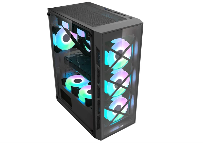 Ảnh tin Case MIK TN10 (3 FAN GALAXY RGB)