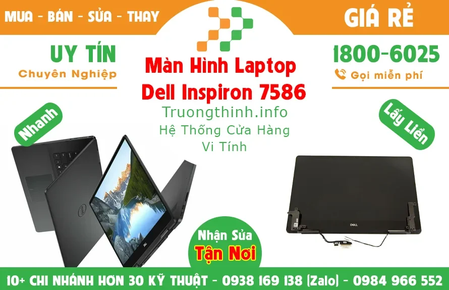 Ảnh tin Màn Hình Laptop Dell Inspiron 7586