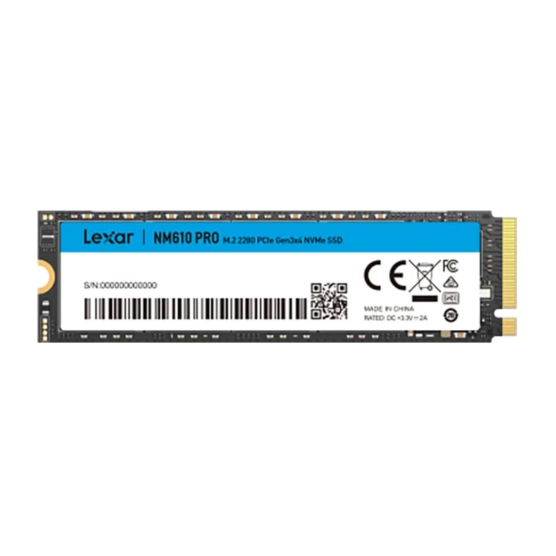 Ảnh tin Ổ cứng SSD Lexar NM610 Pro 1TB | PCIe Gen3x4 NVMe, M.2 2280 (LNM610P001T-RNNNG)