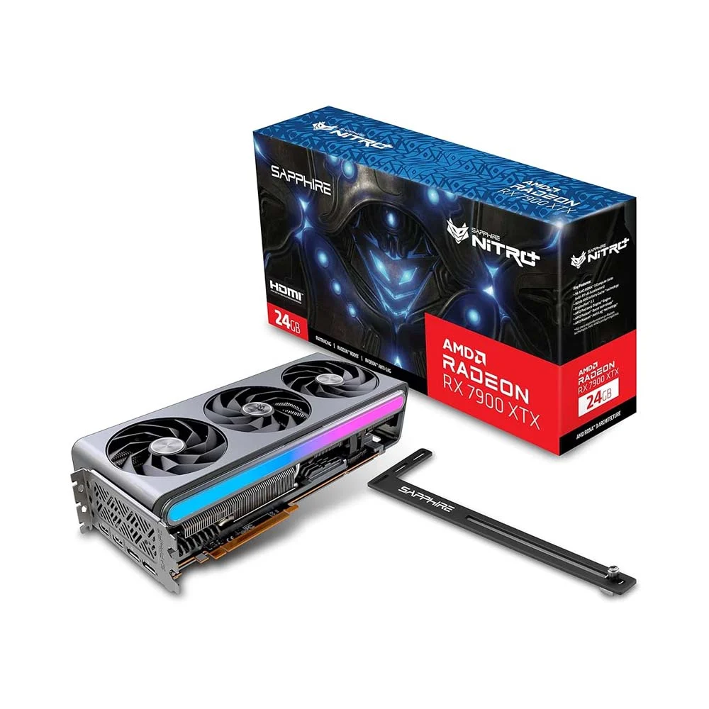 Ảnh tin Card màn hình AMD Sapphire NITRO + RX7900XTX Gaming OC Vapor-X  24G 3 Fan