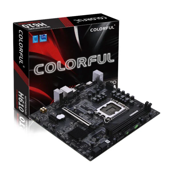 Ảnh tin Mainboard Colorful H610M-D V20A DDR4 | LGA 1700, mATX, 2 khe RAM