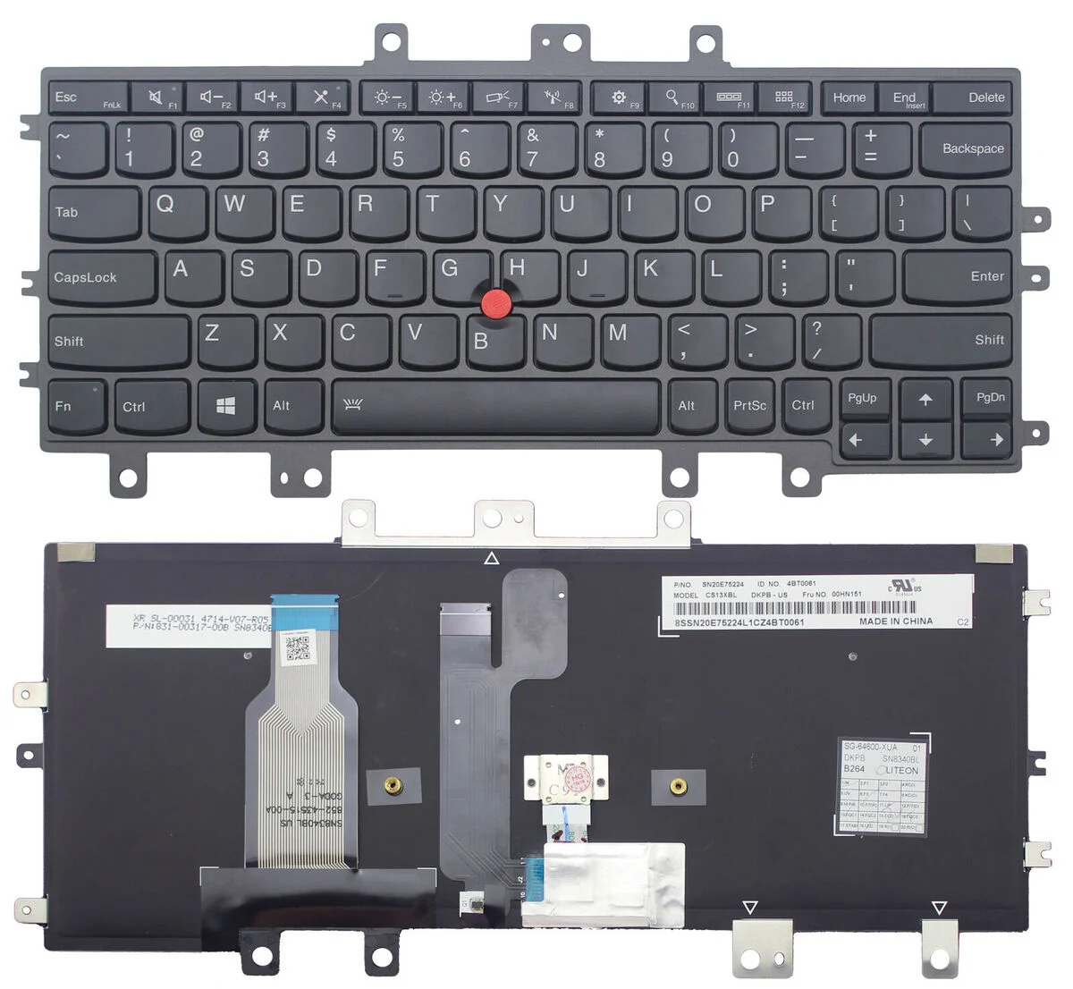 Ảnh tin Bàn phím laptop Lenovo Thinkpad Helix Gen 2 20CG 20CH (Có chuột, Renew, BH 6TH)