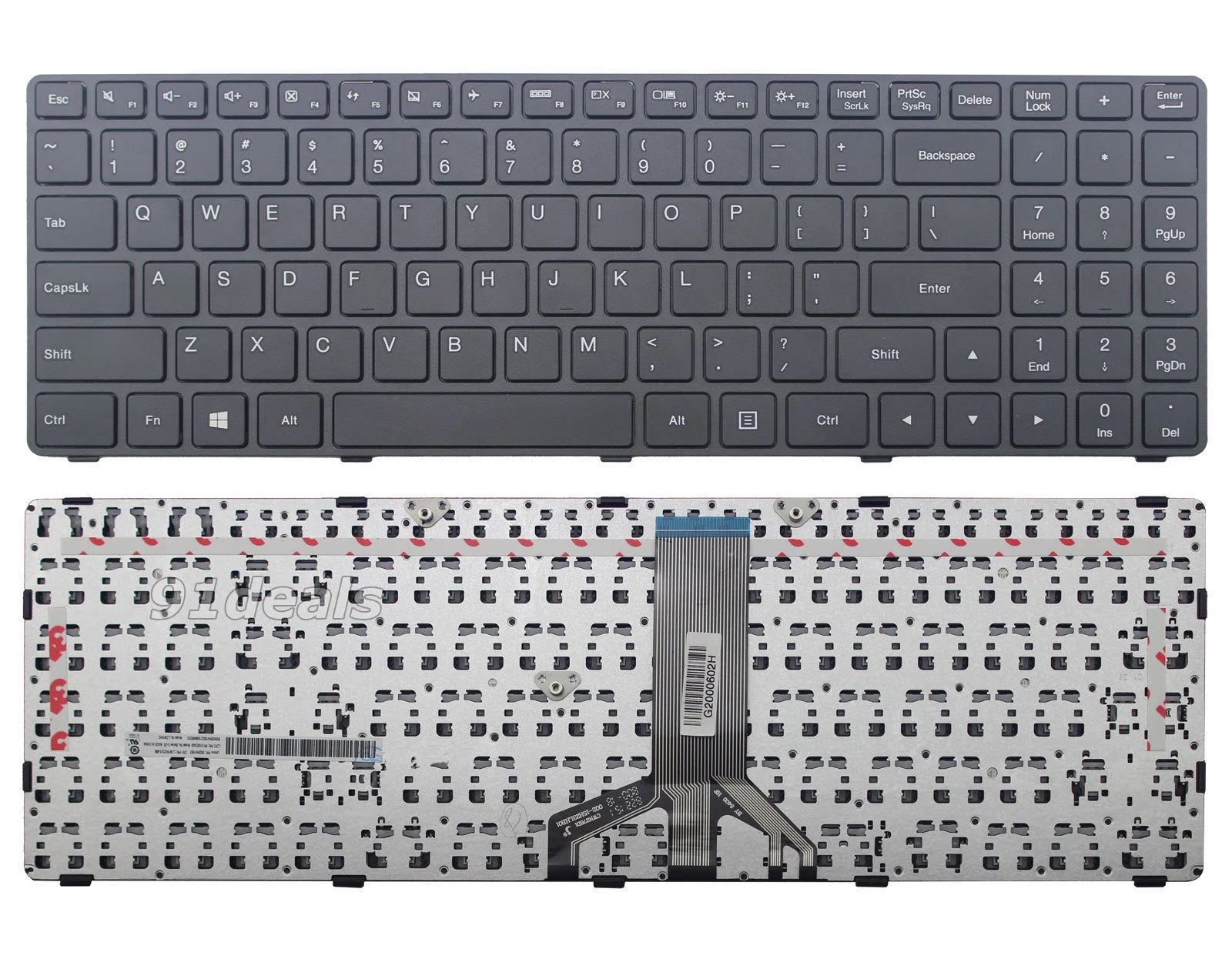 Ảnh tin Bàn phím laptop Lenovo IdeaPad 100-15IBD Cáp Giữa