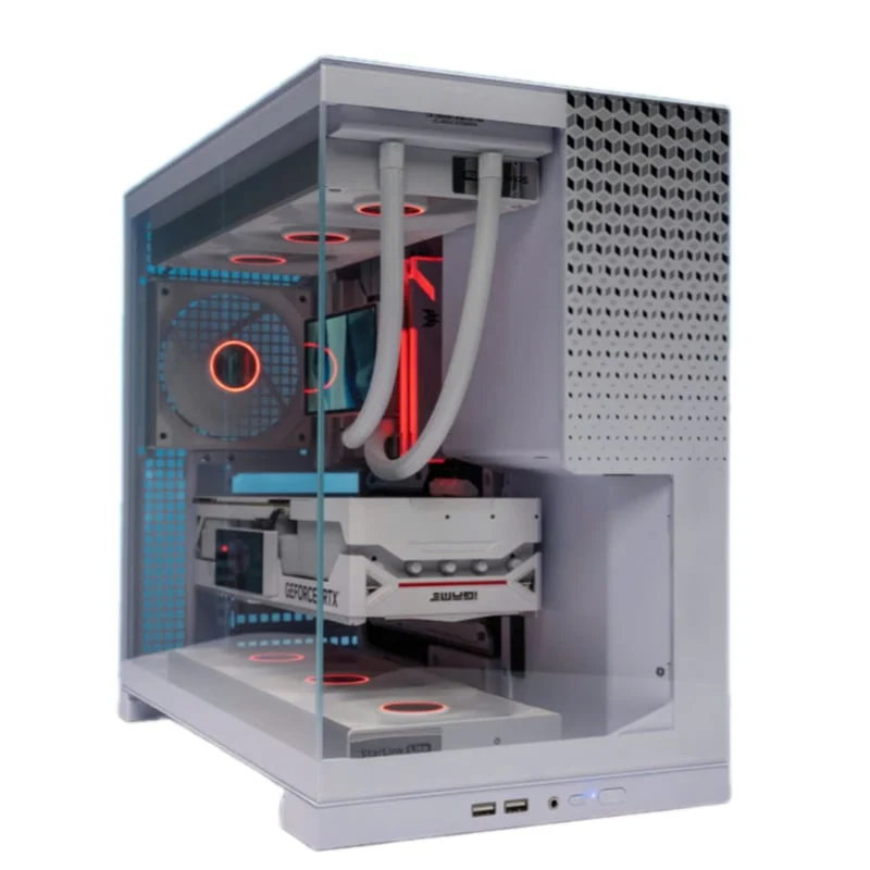 Ảnh tin Thùng máy Leopard AX-1 ATX (Không Kèm Fan) - Trắng