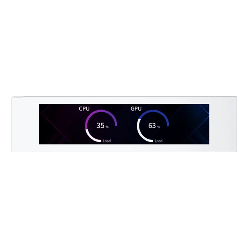 Ảnh tin Màn Hình Trang Trí Case Xigmatek HD 9 Inch - Trắng