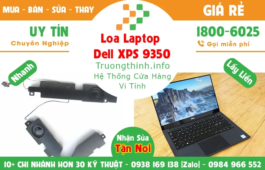 Ảnh tin Loa Laptop Dell XPS 9350