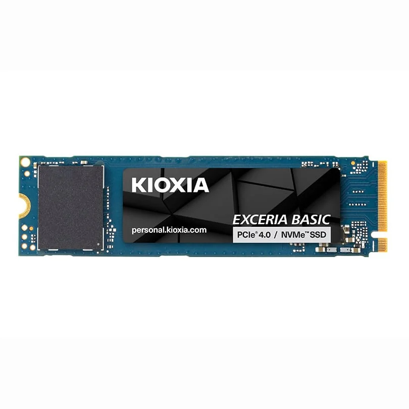 Ảnh tin Ổ cứng SSD Kioxia Exceria Basic 1TB | PCIe Gen4 x4 NVMe, M.2 Type 2280-S3-M (LSF10Z001TG8)
