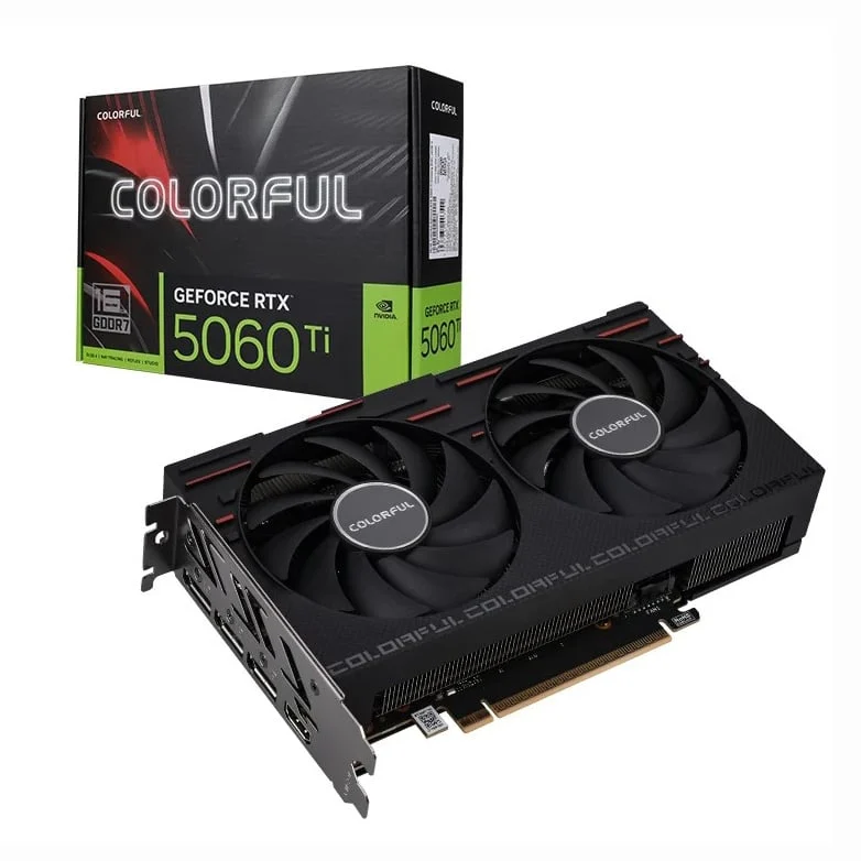 Ảnh tin Card màn hình NVIDIA GeForce RTX 5060 Ti Colorful Gaming DUO | 16GB GDDR7, 4608 CUDA, 600W