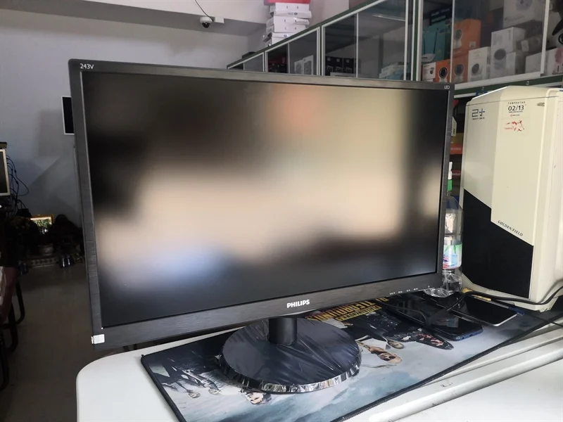 Ảnh tin Màn hình LCD PHILIPS 243V5QHSB(1920 x 1080/MVA/60Hz/8 ms)