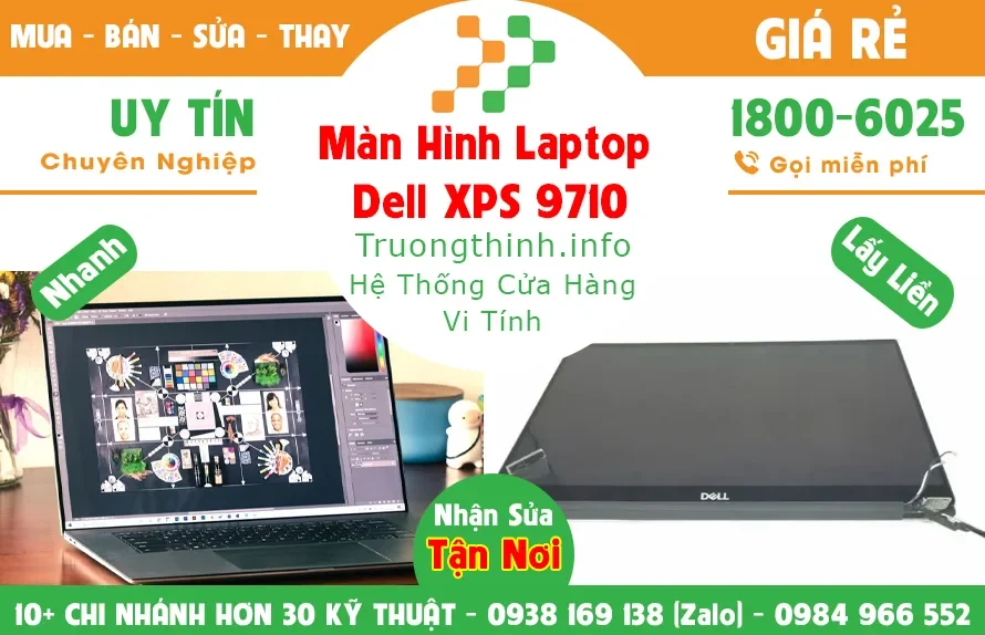 Ảnh tin Màn Hình Laptop Dell XPS 9710